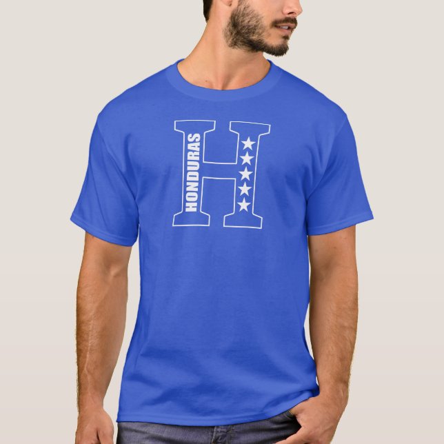 Honduras, Los Catrachos, La Bicolor T-Shirt (Vorderseite)