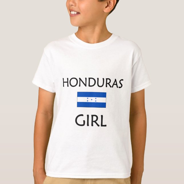 HONDURAS-MÄDCHEN T-Shirt (Vorderseite)