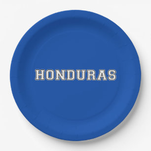 Honduras Pappteller