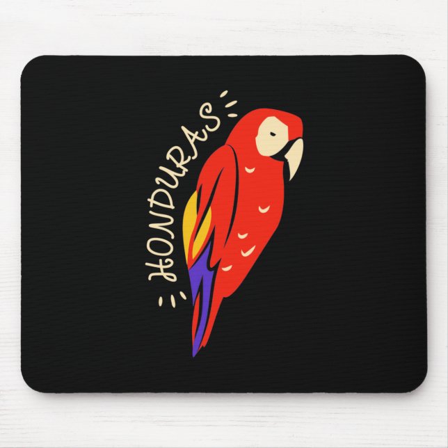 Honduras Parrot Mousepad (Vorne)