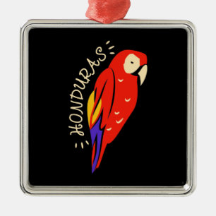 Honduras Parrot Ornament Aus Metall