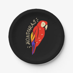 Honduras Parrot Pappteller