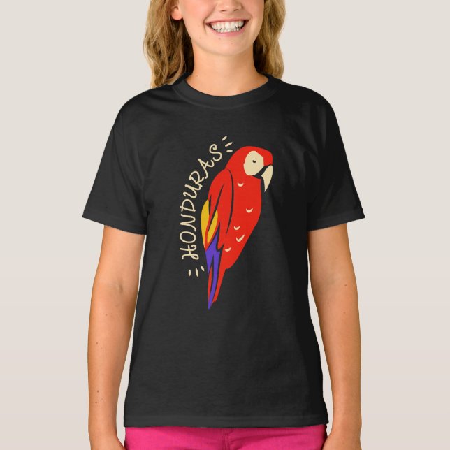 Honduras Parrot T-Shirt (Vorderseite)