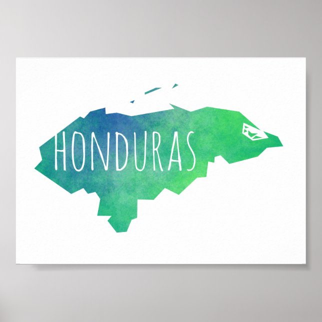 Honduras Poster (Vorne)