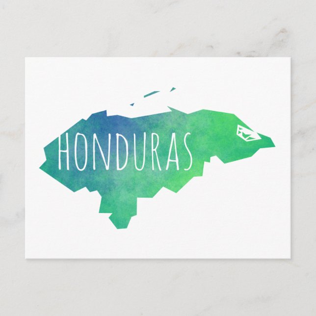 Honduras Postkarte (Vorderseite)