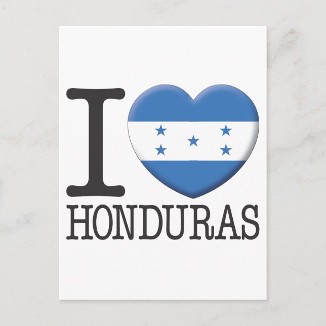 Honduras Postkarte (Vorderseite)