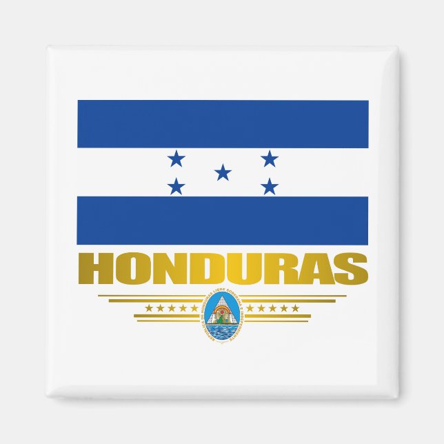 "Honduras Pride" Magnet (Vorne)