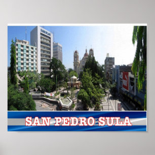 Honduras - San Pedro Sula - Poster