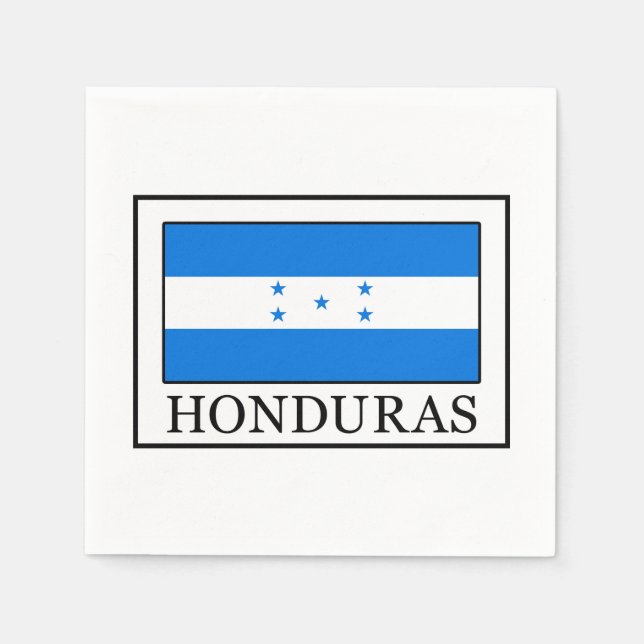 Honduras Serviette (Vorderseite)
