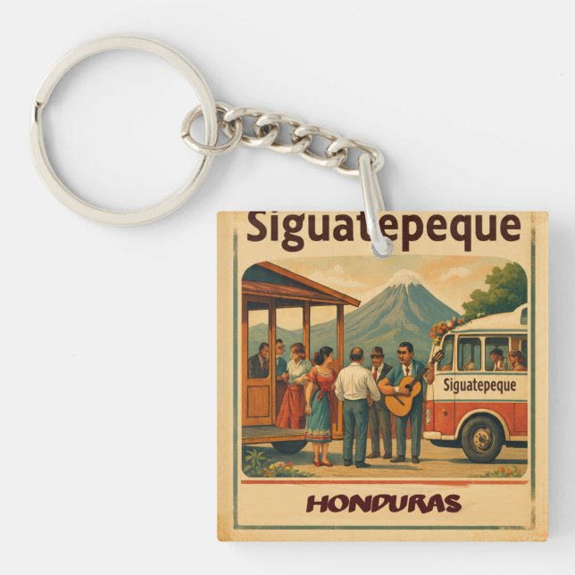  Honduras SIGUATEPEQUE Retro poster (Devant)