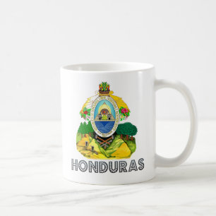 Honduras-Wappen Kaffeetasse