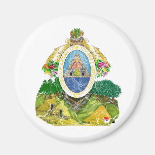 Honduras-Wappen Magnet