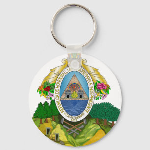 Honduras-Wappen Schlüsselanhänger