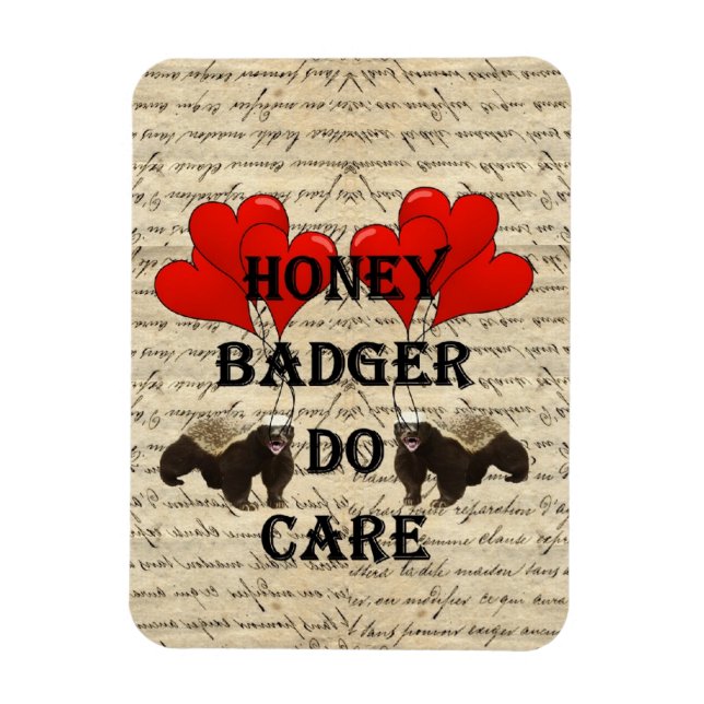 Hone badger do care magnet (Vertikal)