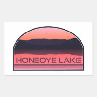 Honeoye Lake New York Red Sunrise