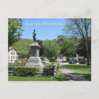 Honesdale, PA Postkarte
