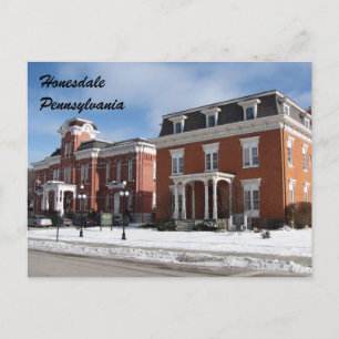 Honesdale Pennsylvania Postcard Postkarte