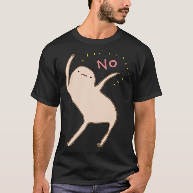 Honest Blob sagt keinen wesentlichen T - Shirt (Vorderseite)