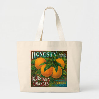 Honesty Louisiana Orange Jumbo Stoffbeutel
