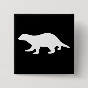 Honey Badger Button