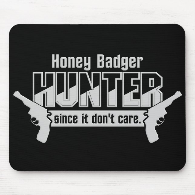 Honey Badger Hunter mousepad (Vorne)