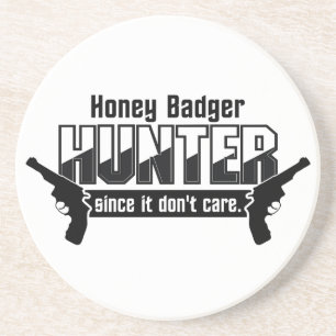 Honey Badger Hunter Untersetzer