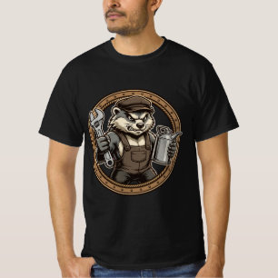 Honey Badger Mechaniker - Robuster Werkstatt-Schra T-Shirt