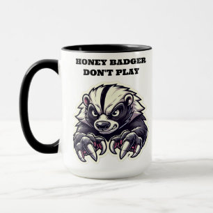 Honey Badger spielt nicht Tasse