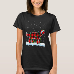 Honey Badger Weihnachtstiere Weihnachtsmannmütze X T-Shirt