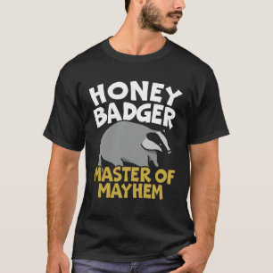 Honey Badger Wildlife Animal Ratel 23 T-Shirt