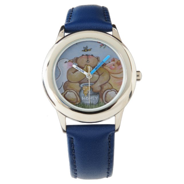 Honey Bear Armbanduhr (Vorderseite)