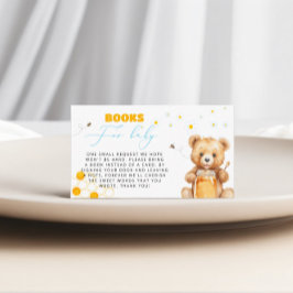 Honey Bear Books for Baby Girl Baby Shooter Begleitkarte