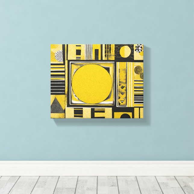 Honey Bee AI art toile étirée Imprimer (Insitu (Plancher de Bois))