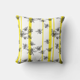 Honey Bee Baby Blanket Kissen