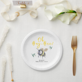 Honey Bee Baby Shower Pappteller