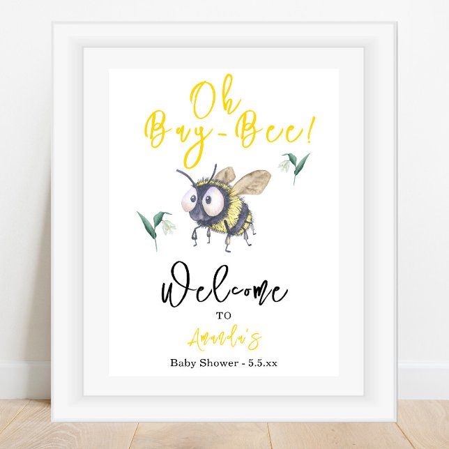 Honey Bee Baby Shower Poster (Von Creator hochgeladen)