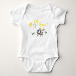 Honey Bee Baby Shower Strampler
