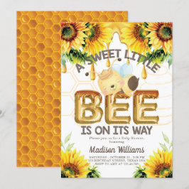 Honey Bee Baby Shower Super Niedlich Einladung