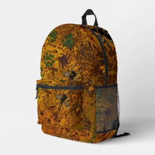 Honey Bee Back Pack Bedruckter Rucksack