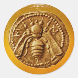 HONEY BEE / BEEKEEPER BEEKEEPING LIPPLILIEN RUNDER AUFKLEBER