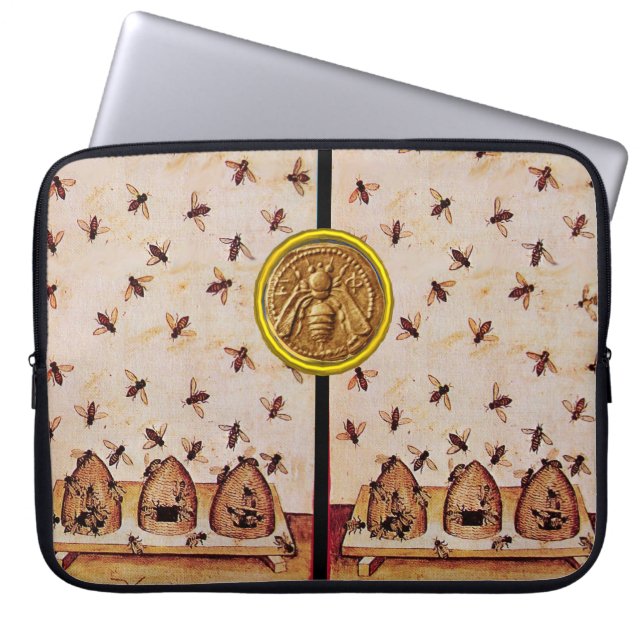 HONEY BEE ,BEEKEEPER LAPTOPSCHUTZHÜLLE (Vorderseite)