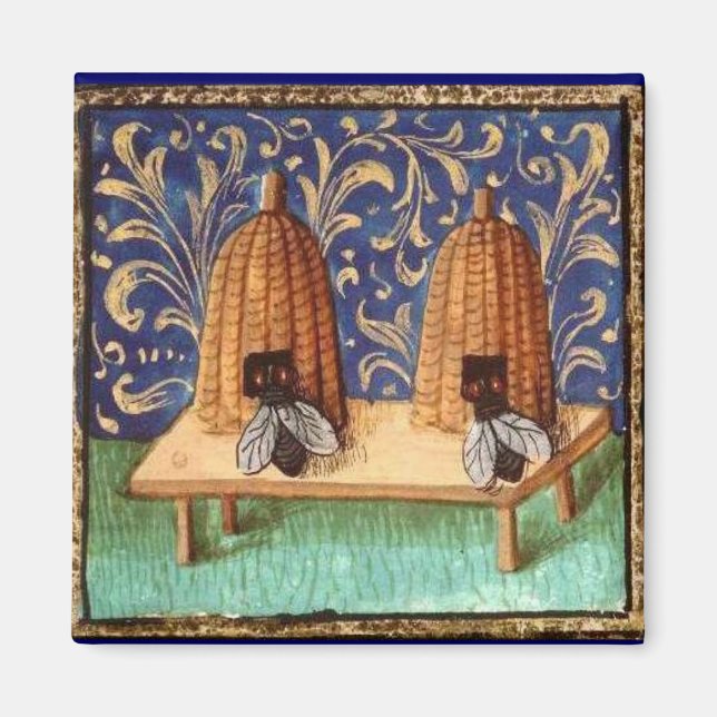 HONEY BEE, BEEKEEPER MAGNET (Vorne)