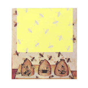 HONEY BEE ,BEEKEEPER NOTIZBLOCK