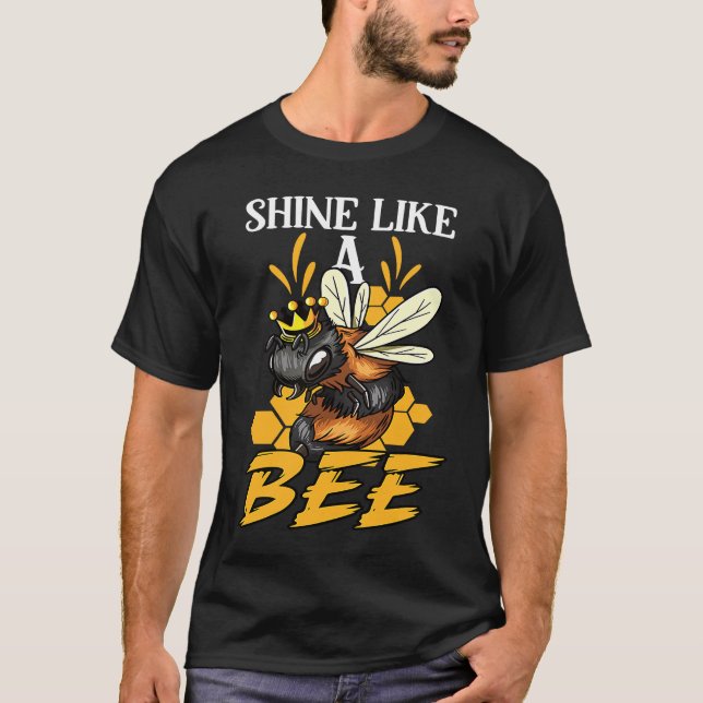 Honey Bee Beekeeping Beekeeper Honeybee Apiary Api T-Shirt (Vorderseite)