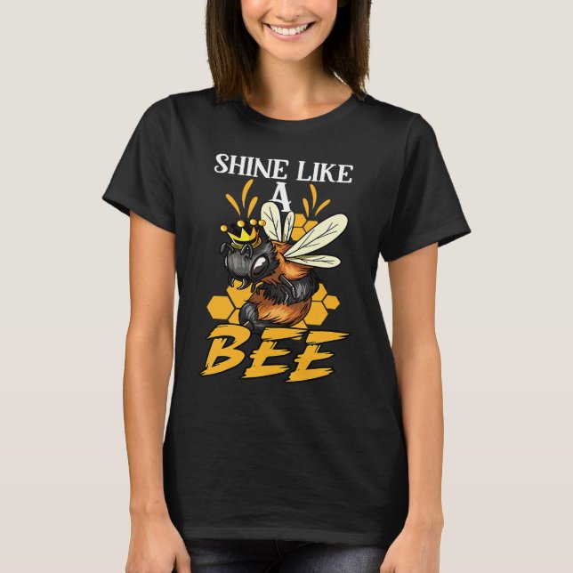 Honey Bee Beekeeping Beekeeper Honeybee Apiary Api T-Shirt (Vorderseite)