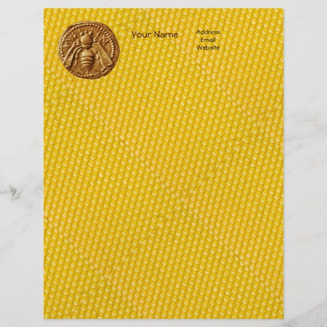 HONEY BEE, BEEKEEPING BRIEFKOPF (Vorderseite)