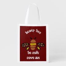 Honey-Bee-Beutel - Verbessertes - dunkles rotes Mi