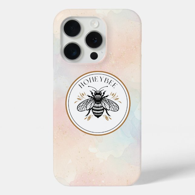 Honey Bee Case-Mate iPhone Hülle (Rückseite)