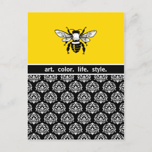Honey Bee Custom Postkarte