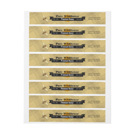 Honey Bee Customized Wildblume Food Jar